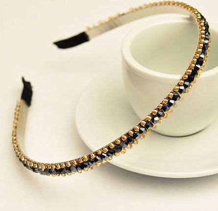 CRYSTAL STRAND HEADBAND
