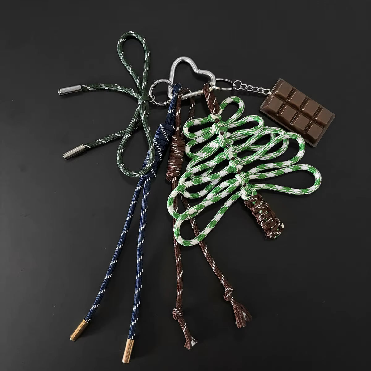 CHRISTMAS TREE & CHOLCOLATE BAG CHARM