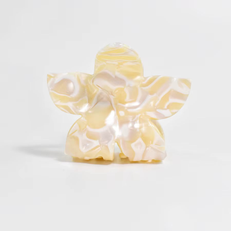 CHARMPOP ACETATE FLOWER HAIR CLAW ACETATE FLOWER HAIR CLAW