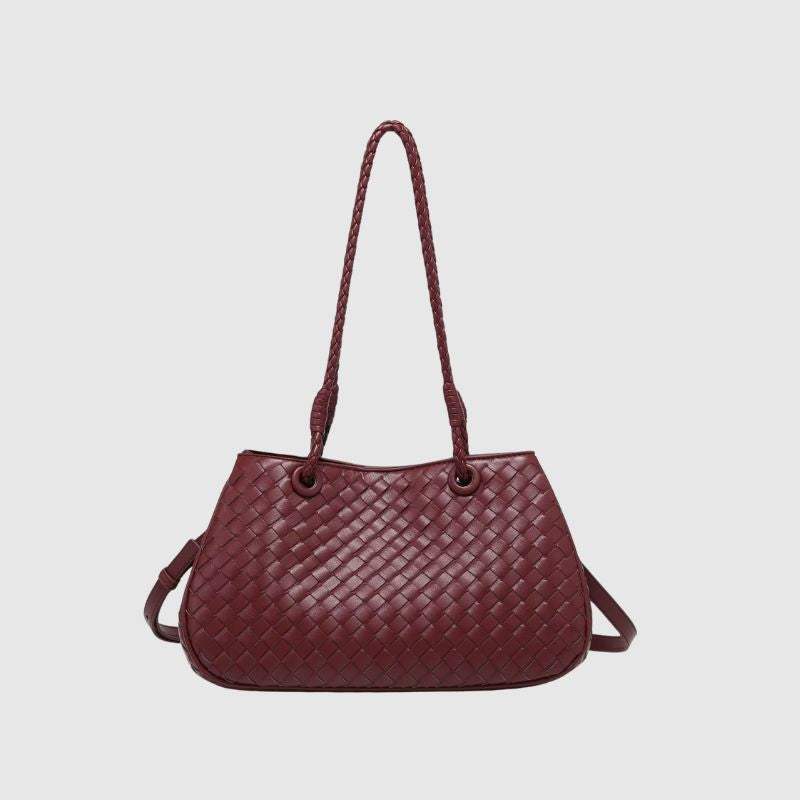 CHARMPOP Althea Althea | Woven Vegan Leather Bag | Charmpop Lebanon
