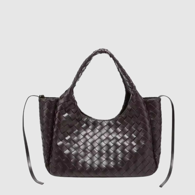 CHARMPOP Aveline Aveline | Woven Vegan Leather Bag | Charmpop Lebanon