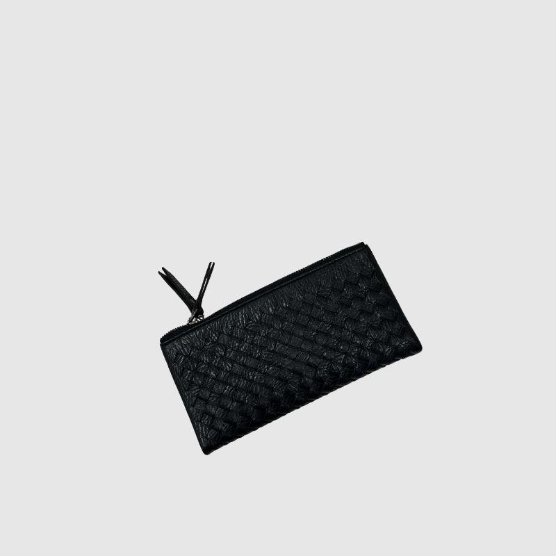 CHARMPOP Charm Wallet Charm Wallet | Woven Vegan Leather Wallet | Charmpop Lebanon