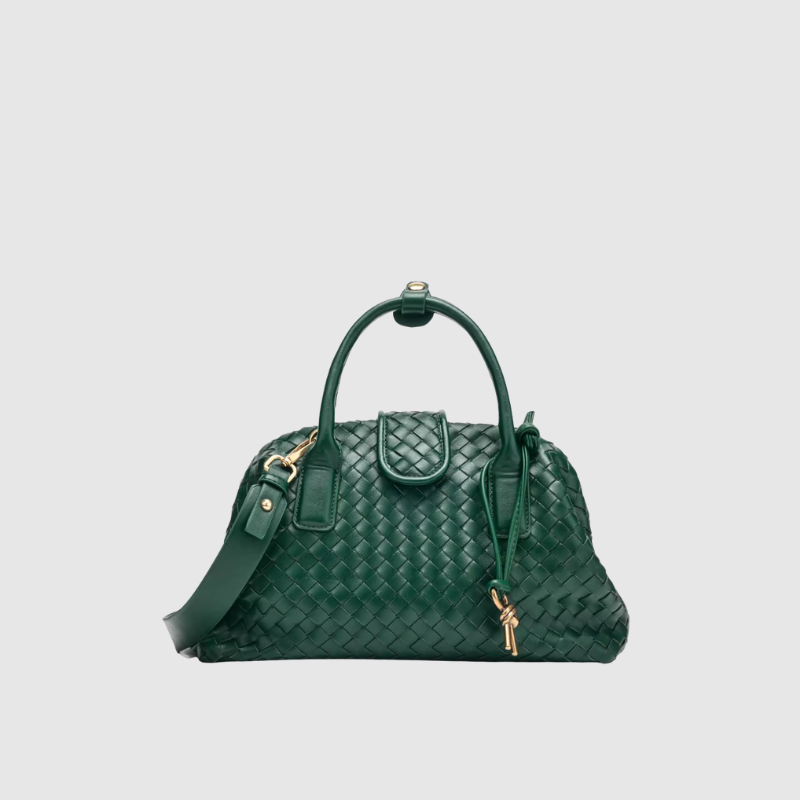 CHARMPOP Clara Clara | Woven Vegan Leather Bag | Charmpop Lebanon