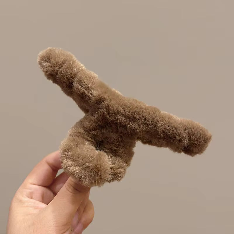 CHARMPOP FURRY HAIR CLAW FURRY HAIR CLAW