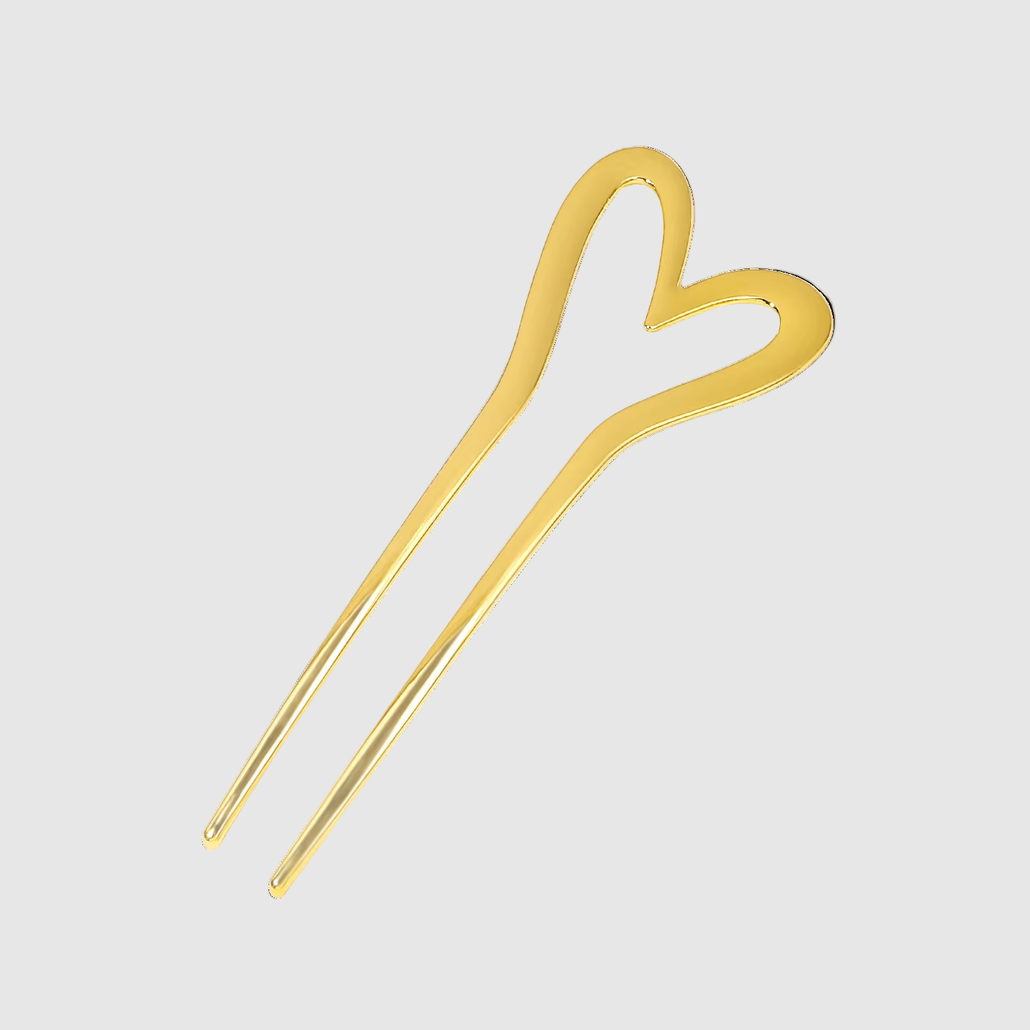 CHARMPOP HEART FRENCH HAIRPIN HEART FRENCH HAIRPIN
