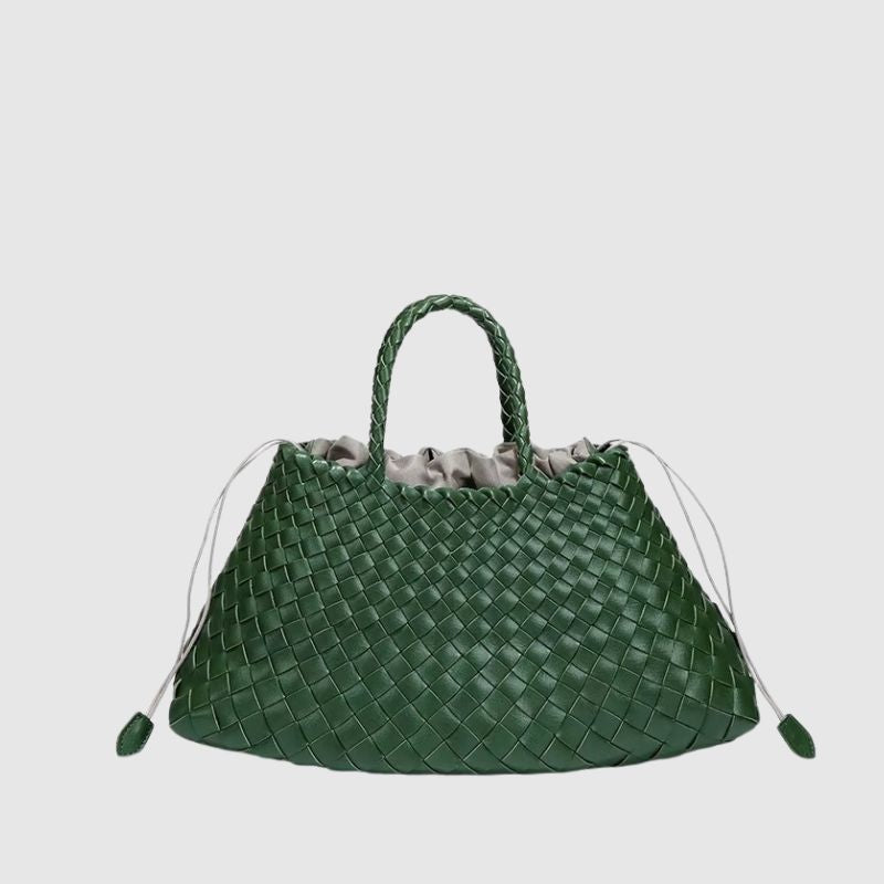 CHARMPOP Romina Short Romina Short | Woven Vegan Leather Bag | Charmpop Lebanon
