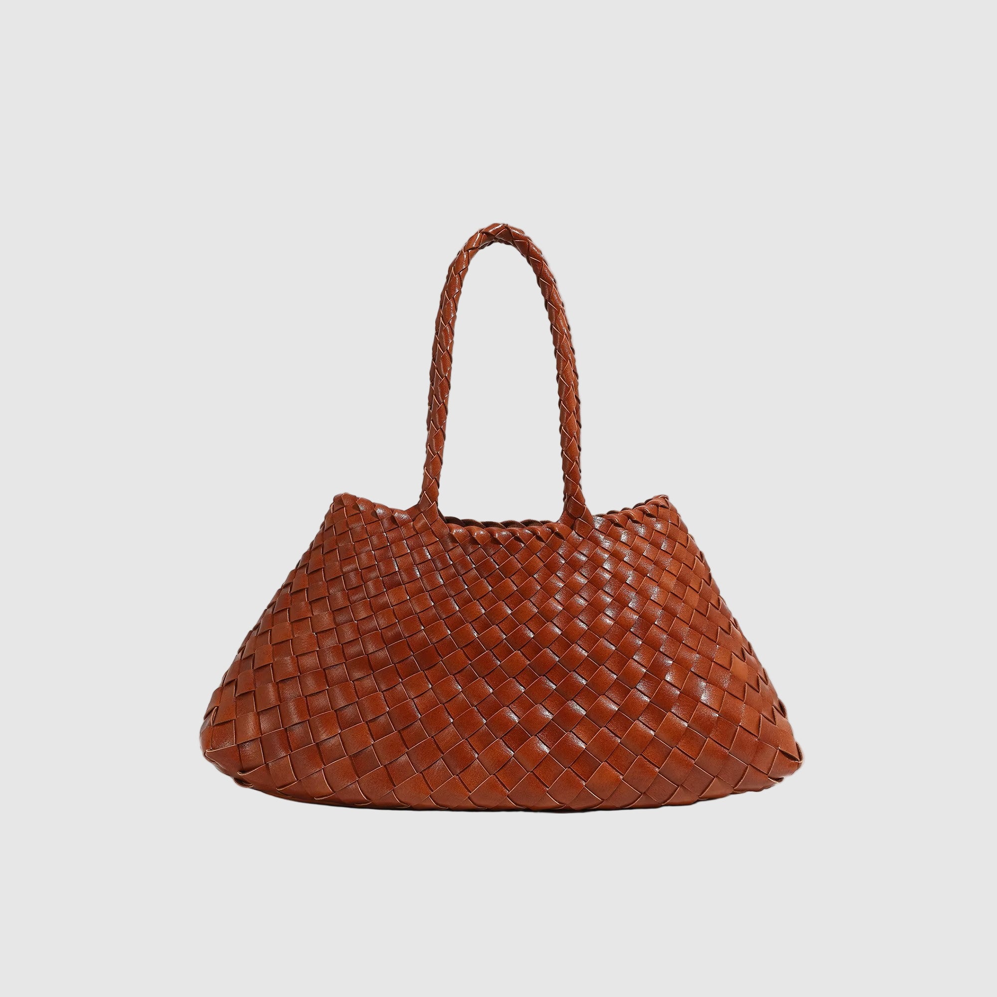 CHARMPOP Romina Romina | Woven Vegan Leather Tote | Charmpop Lebanon
