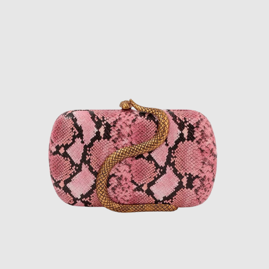 CHARMPOP Serpenta Python Clutch Serpenta Python Clutch | Vegan Leather Clutch | Charmpop Lebanon