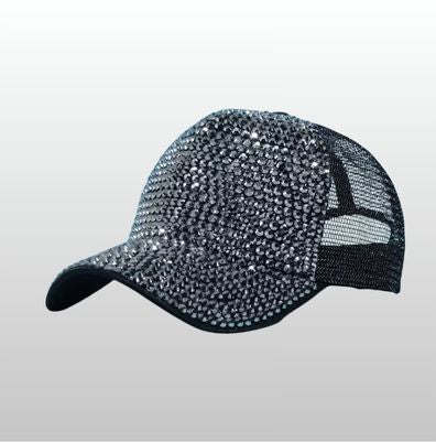 CHARMPOP THE STUDDED MESH EDGE CAP THE STUDDED MESH EDGE CAP