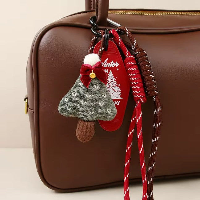 CHARMPOP WINTER TREE BAG CHARM WINTER TREE BAG CHARM