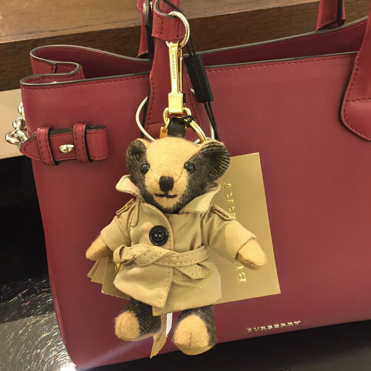 TEDDY LUXE KEYCHAIN