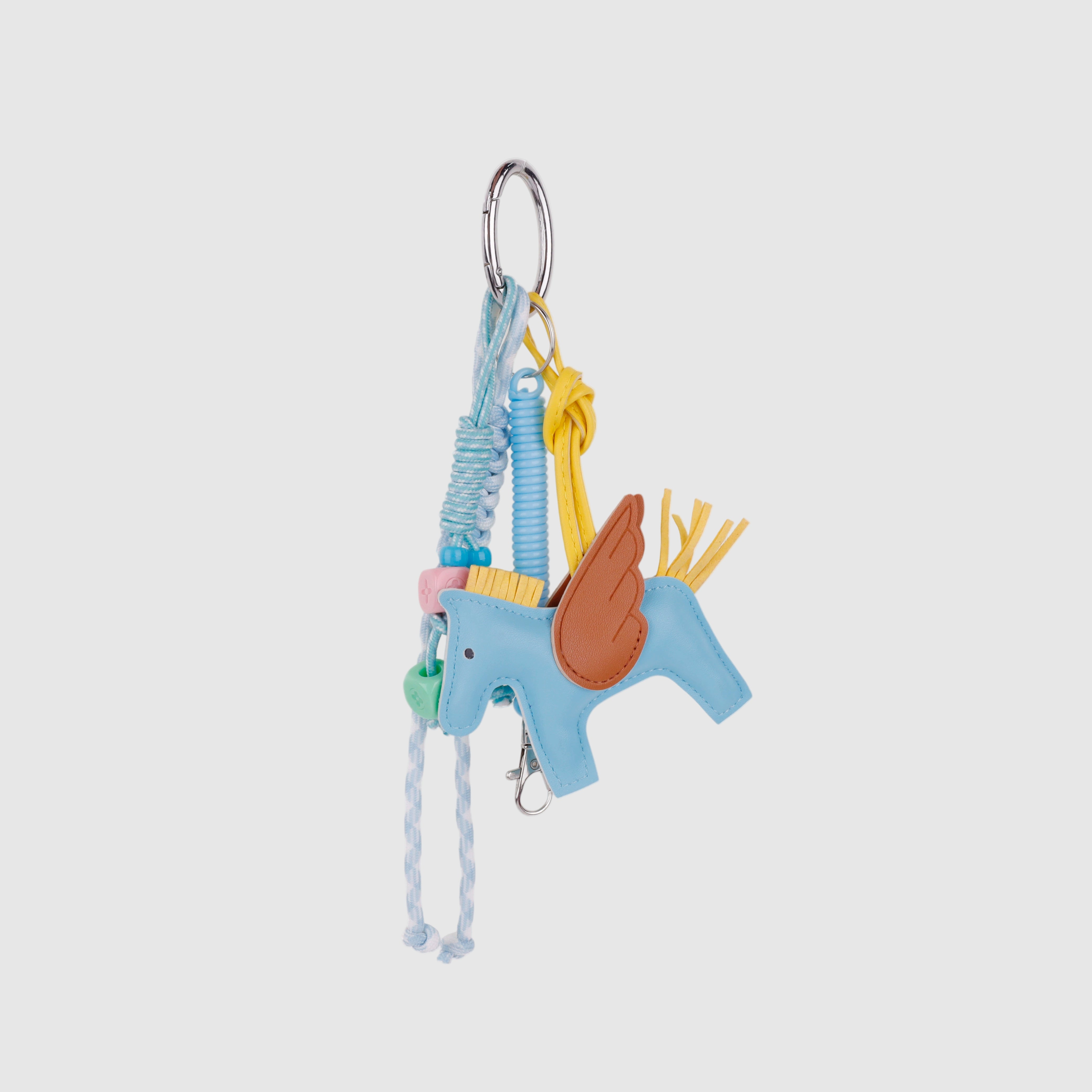 PEGASUS BAG CHARM WITH TASSEL