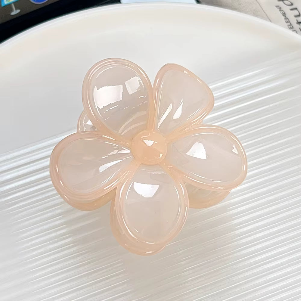 PLUMERIA HAIR CLAW