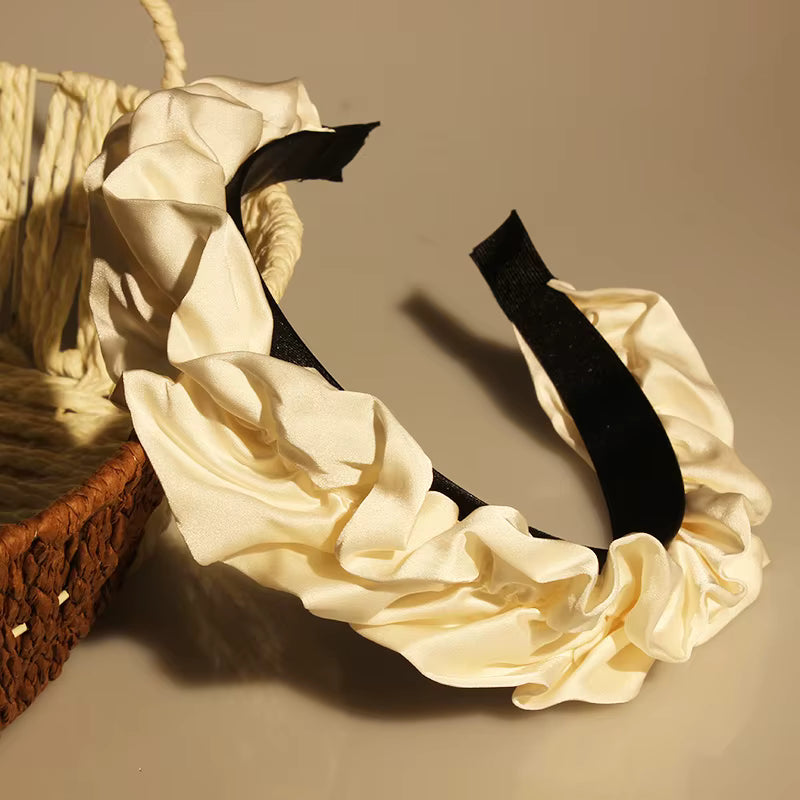 SATIN SCRUNCHY HEADBAND