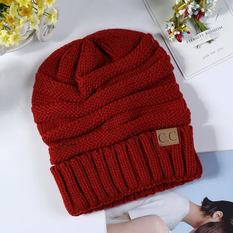 THE WRAP KNIT BEANIE