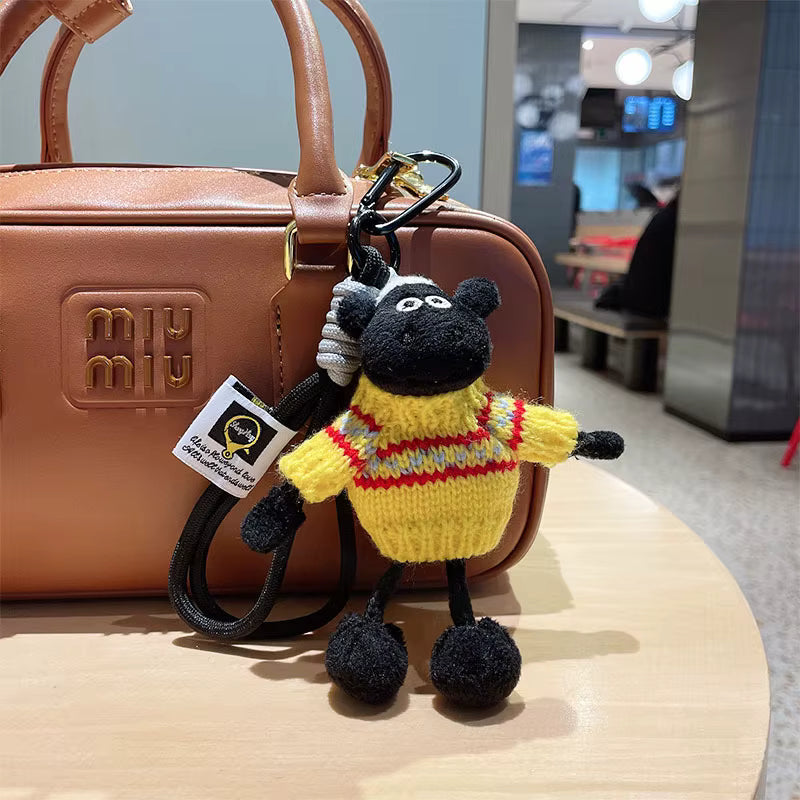 CUTE LAMB CHARM IN SWEATER