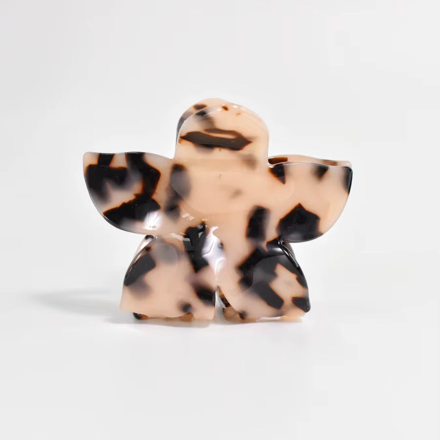 ACETATE FLOWER HAIR CLAW