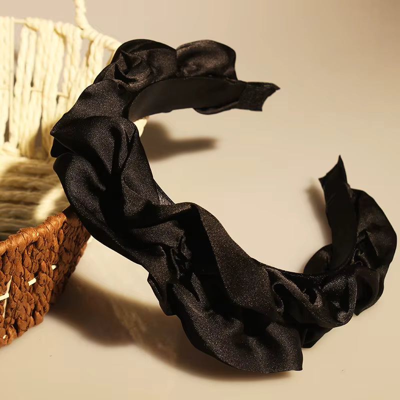 SATIN SCRUNCHY HEADBAND