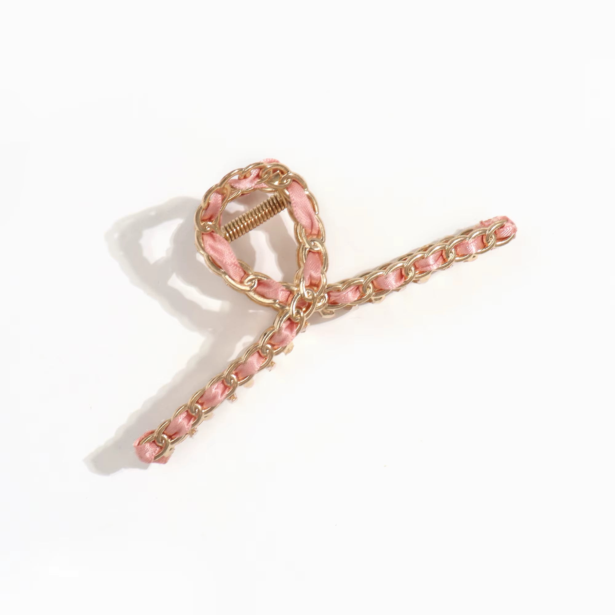 RIBBON CHAIN HAIR CLAW