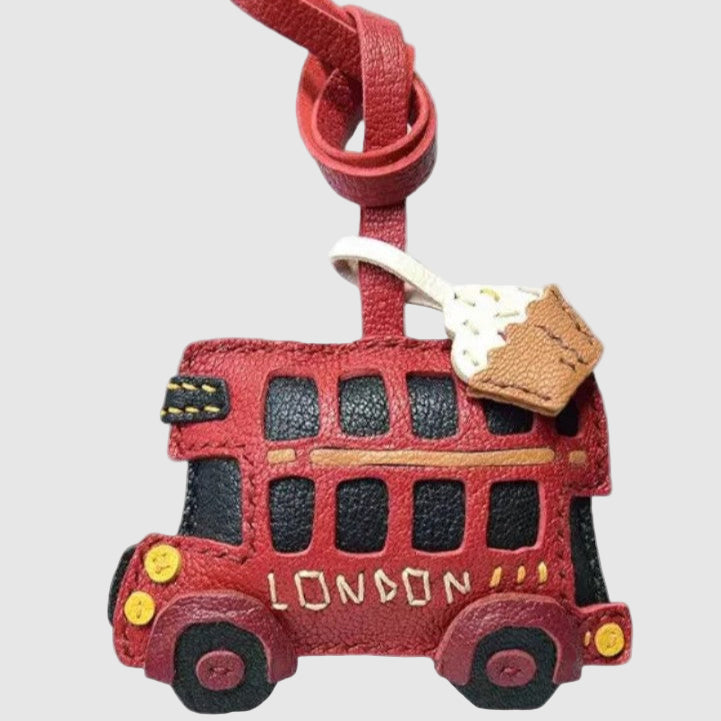 LONDON BUS BAG CHARM