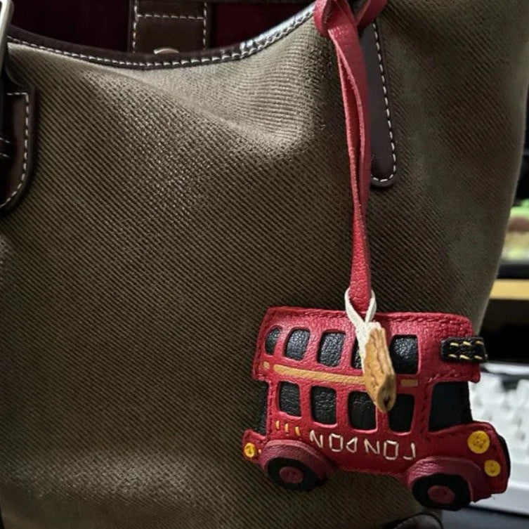 LONDON BUS BAG CHARM
