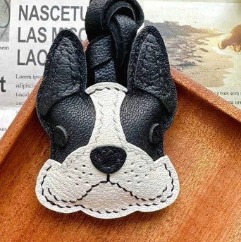 FRENCHIE FACE BAG CHARM