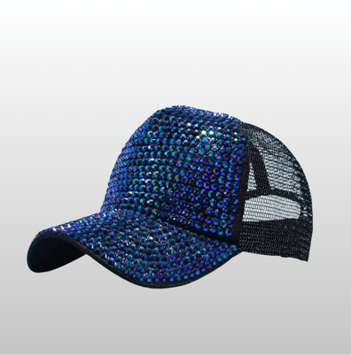 THE STUDDED MESH EDGE CAP