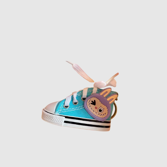 LABUBU CANVAS SHOES KEYCHAIN