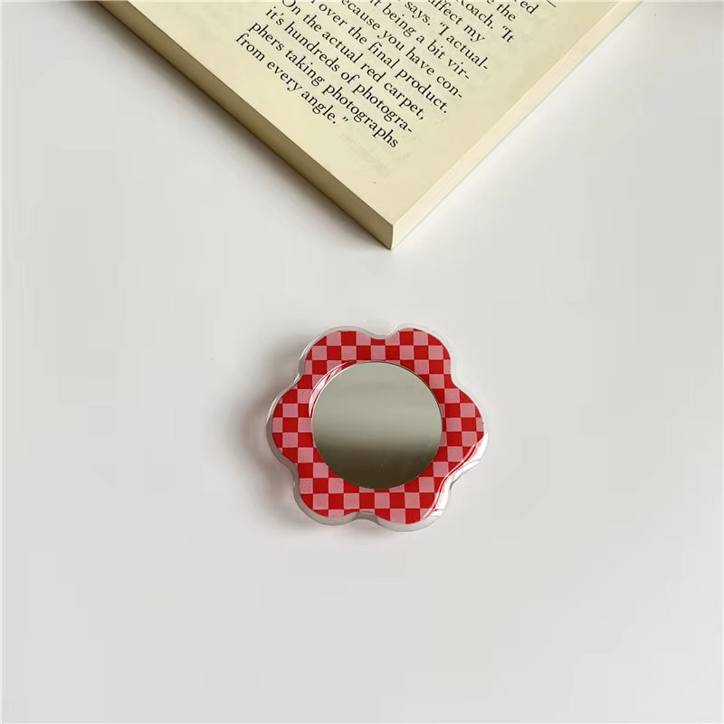 MIRROR FLOWER POP SOCKET