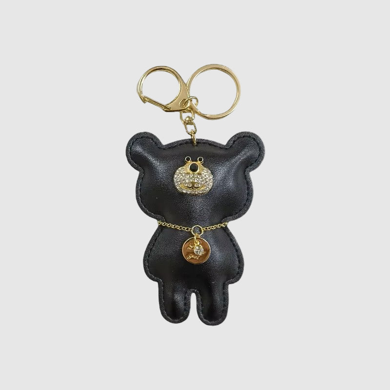 RHINESTONE BEAR CHARM