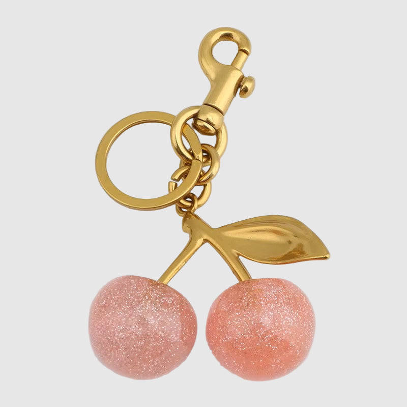 CERISE BAG CHARM