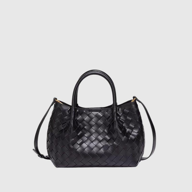 CHARMPOP Alora Alora | Woven Vegan Leather Bag | Charmpop Lebanon