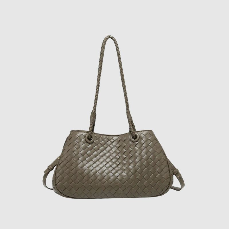 CHARMPOP Althea Althea | Woven Vegan Leather Bag | Charmpop Lebanon