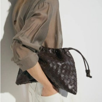 CHARMPOP Charm Carryall Charm Carryall | Woven Vegan Leather Crossbody | Charmpop Lebanon