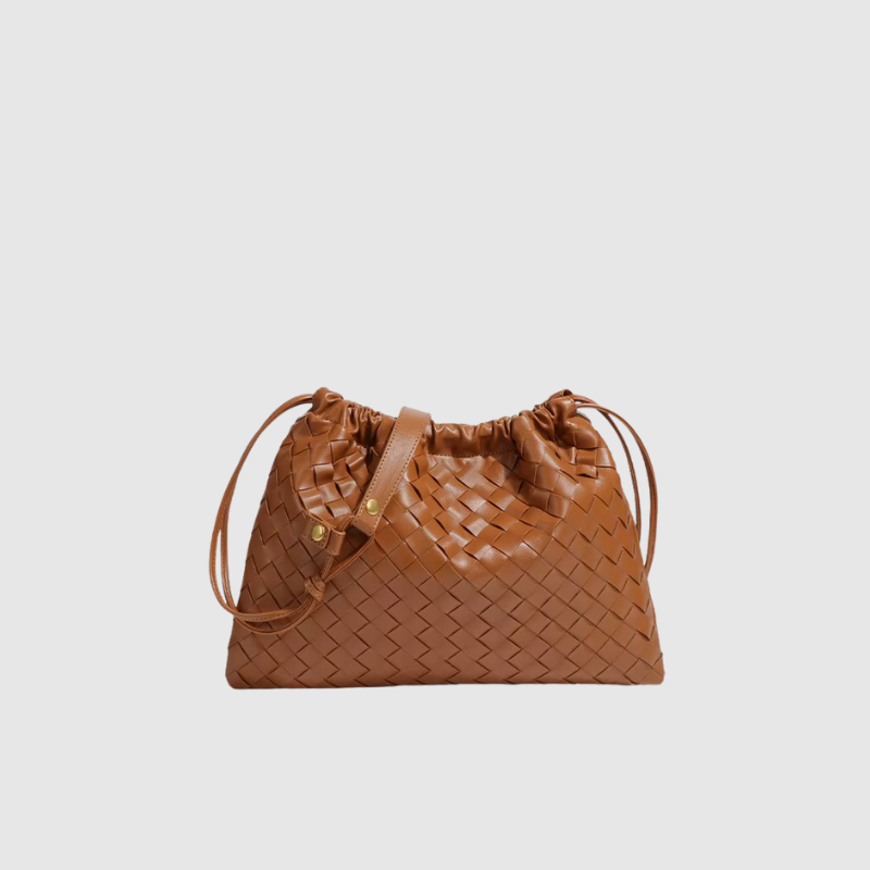 CHARMPOP Charm Carryall Charm Carryall | Woven Vegan Leather Crossbody | Charmpop Lebanon