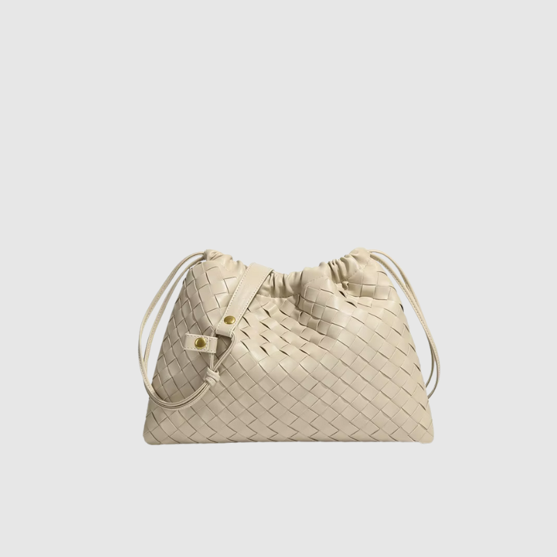 CHARMPOP Charm Carryall Charm Carryall | Woven Vegan Leather Crossbody | Charmpop Lebanon