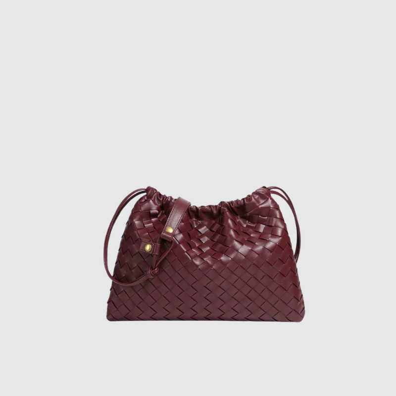 CHARMPOP Charm Carryall Charm Carryall | Woven Vegan Leather Crossbody | Charmpop Lebanon
