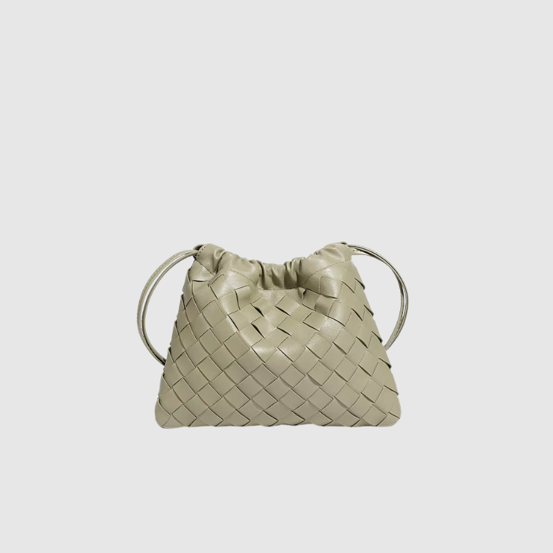CHARMPOP Charm Dustbag Charm Dustbag | Mini Woven Vegan Leather Crossbody | Charmpop Lebanon