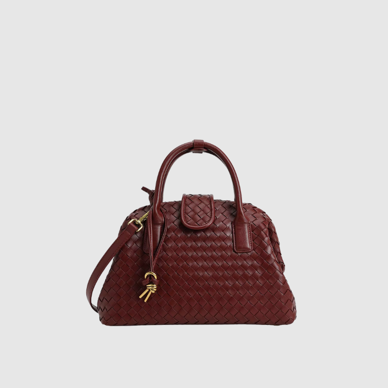 CHARMPOP Clara Clara | Woven Vegan Leather Bag | Charmpop Lebanon