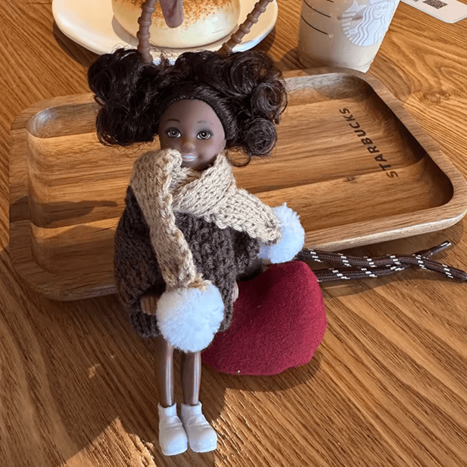 CHARMPOP FASHION DOLL BAG CHARM FASHION DOLL BAG CHARM