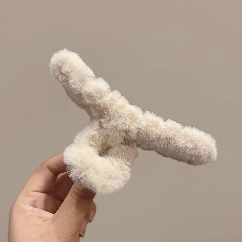 CHARMPOP FURRY HAIR CLAW FURRY HAIR CLAW