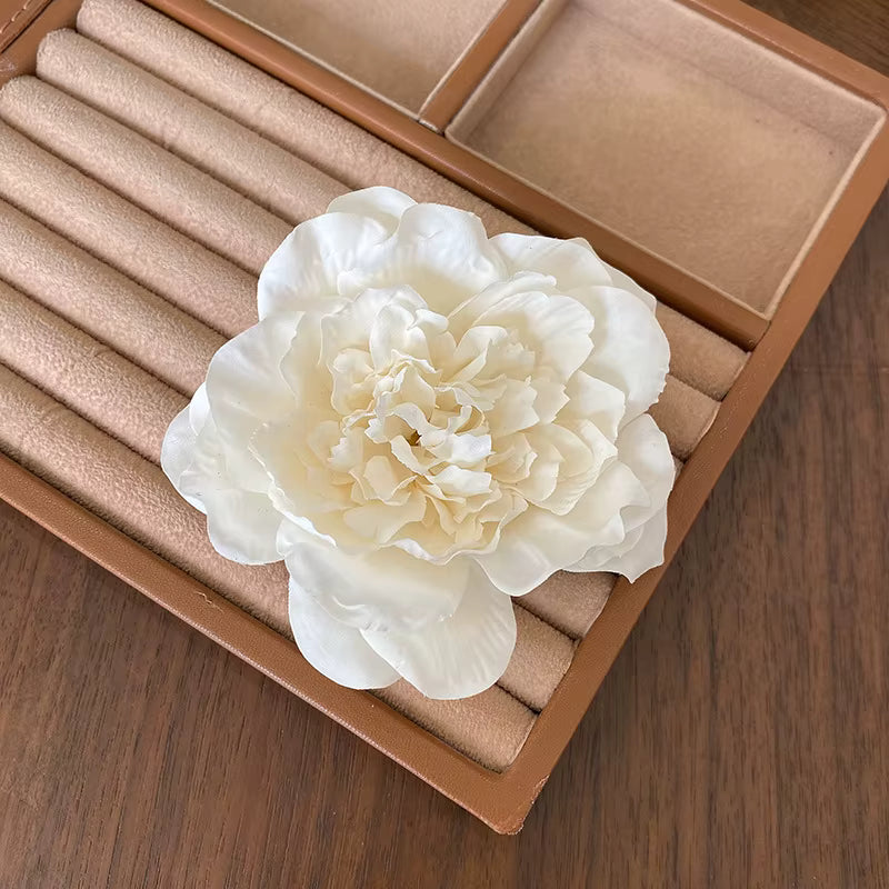 CHARMPOP PEONY FLOWER HAIRPIN PEONY FLOWER HAIRPIN