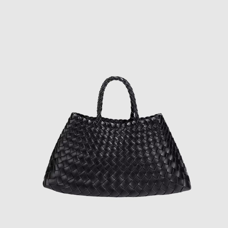 CHARMPOP Romina Short Romina Short | Woven Vegan Leather Bag | Charmpop Lebanon