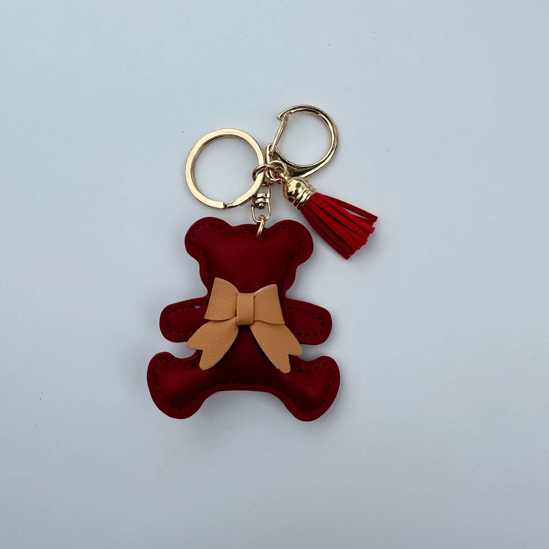CHARMPOP TEDDY BOW KEYCHAIN TEDDY BOW KEYCHAIN