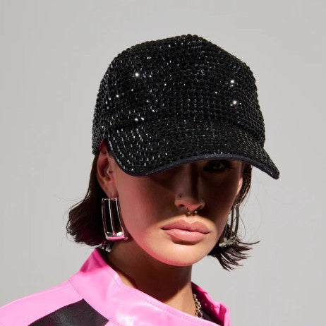 CHARMPOP THE STUDDED STATEMENT CAP THE STUDDED STATEMENT CAP