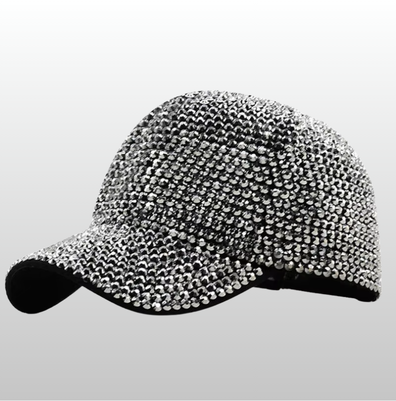 CHARMPOP THE STUDDED STATEMENT CAP THE STUDDED STATEMENT CAP