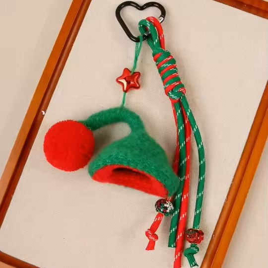 CHARMPOP WINTER WISH BAG CHARM WINTER WISH BAG CHARM