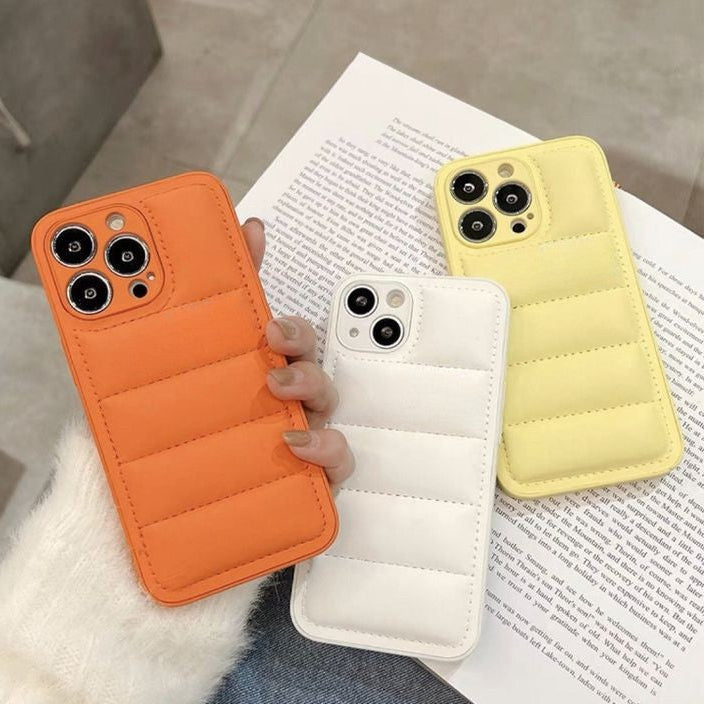 CHARMPOP YELLOW PUFFER CASE YELLOW PUFFER CASE