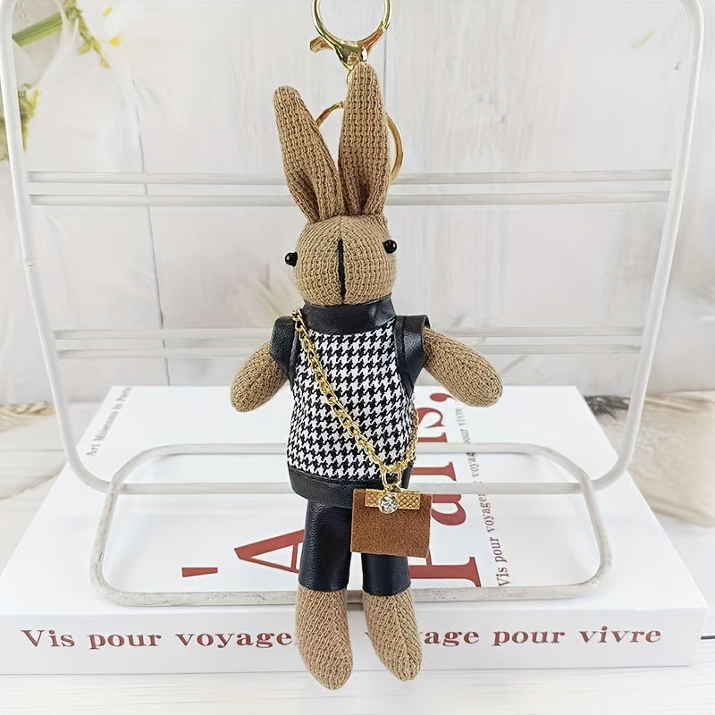 CUTE BUNNY BAG CHARM